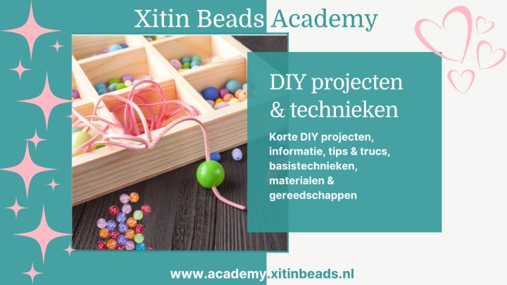 DIY projecten en technieken Xitin Beads Academy