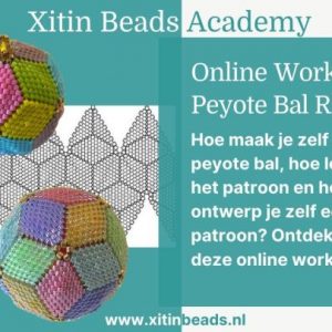 Online workshop peyotebal rijgen