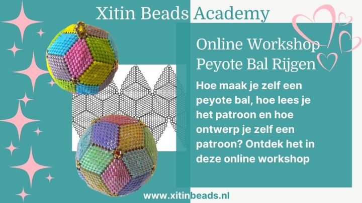Online workshop peyotebal rijgen